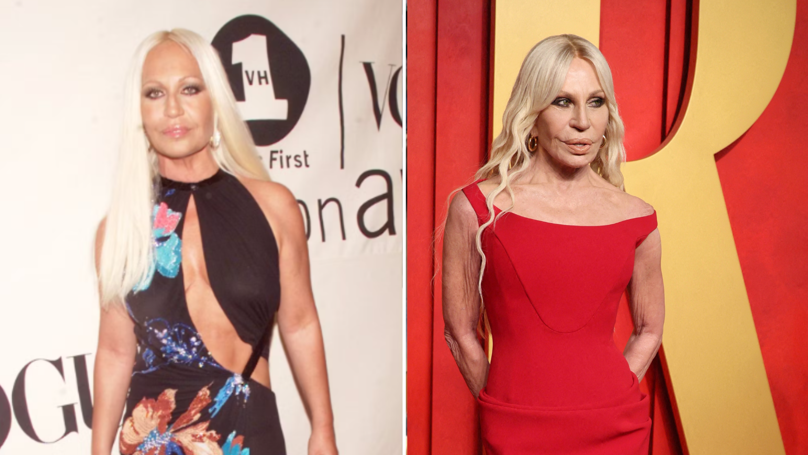 Donatella Versace modna je ikona: Evo kako se poznata dizajnerica mijenjala tijekom godina