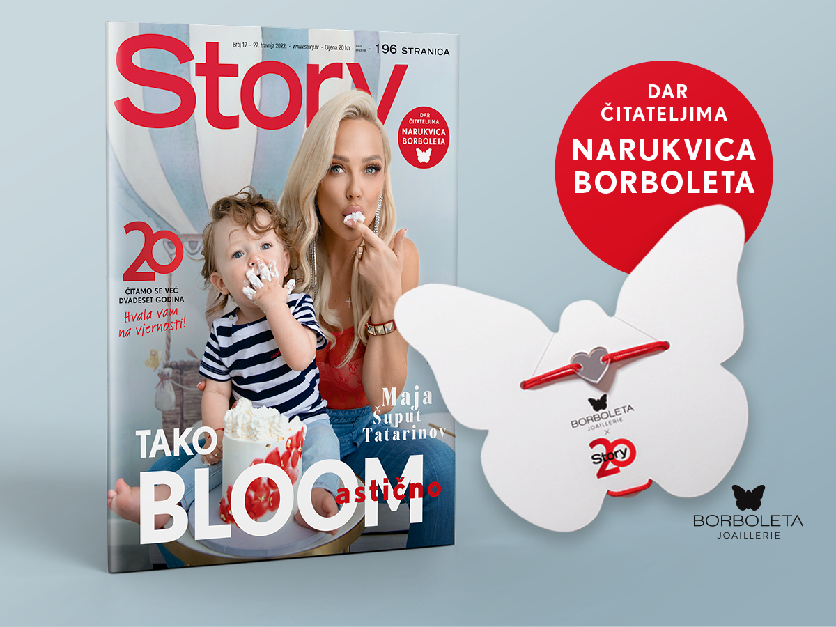 Ekskluzivno! Story slavi 20. rođendan i poklanja čitateljima narukvicu Borboleta