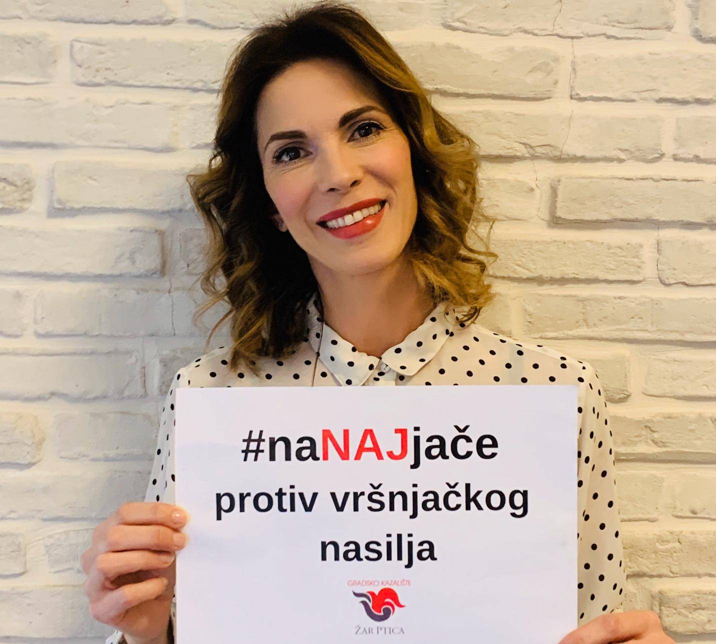 Žar Ptica provodi akciju #naNAJjače protiv vršnjačkog nasilja; u nju su se uključili brojni poznati