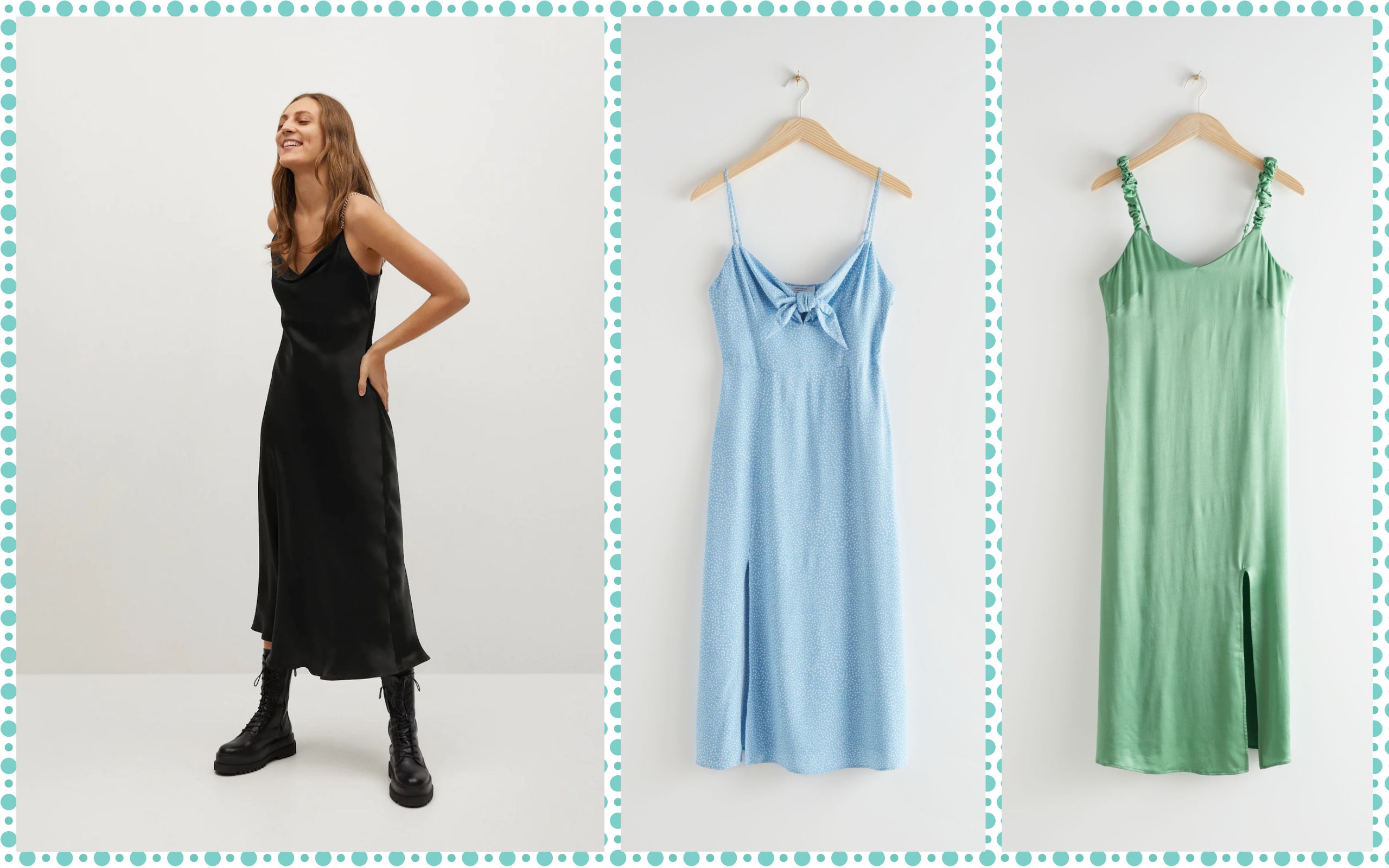 Satenska je haljina proljetni must have; izaberite jedan od 23 modela već od 139,90 kn