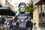 U all-black kombinaciji istaknula se na zagrebačkoj špici: 'Moja odjeća je većinom crno-bijela kako bi kosa došla do izražaja'