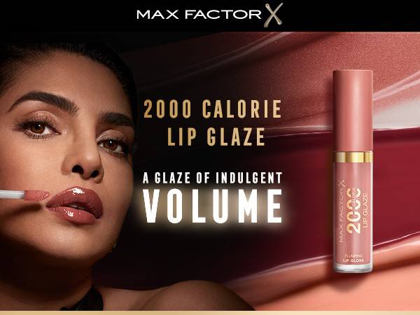 Max Factor predstavlja novo sjajilo za usne 2000 Calorie Lip Glaze