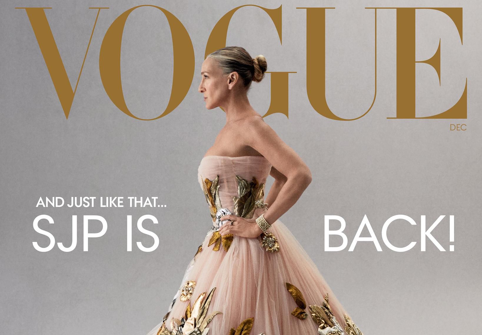 Sarah Jessica Parker zablistala na naslovnici prosinačkog Voguea: Uskoro dolazi 10 novih nastavaka