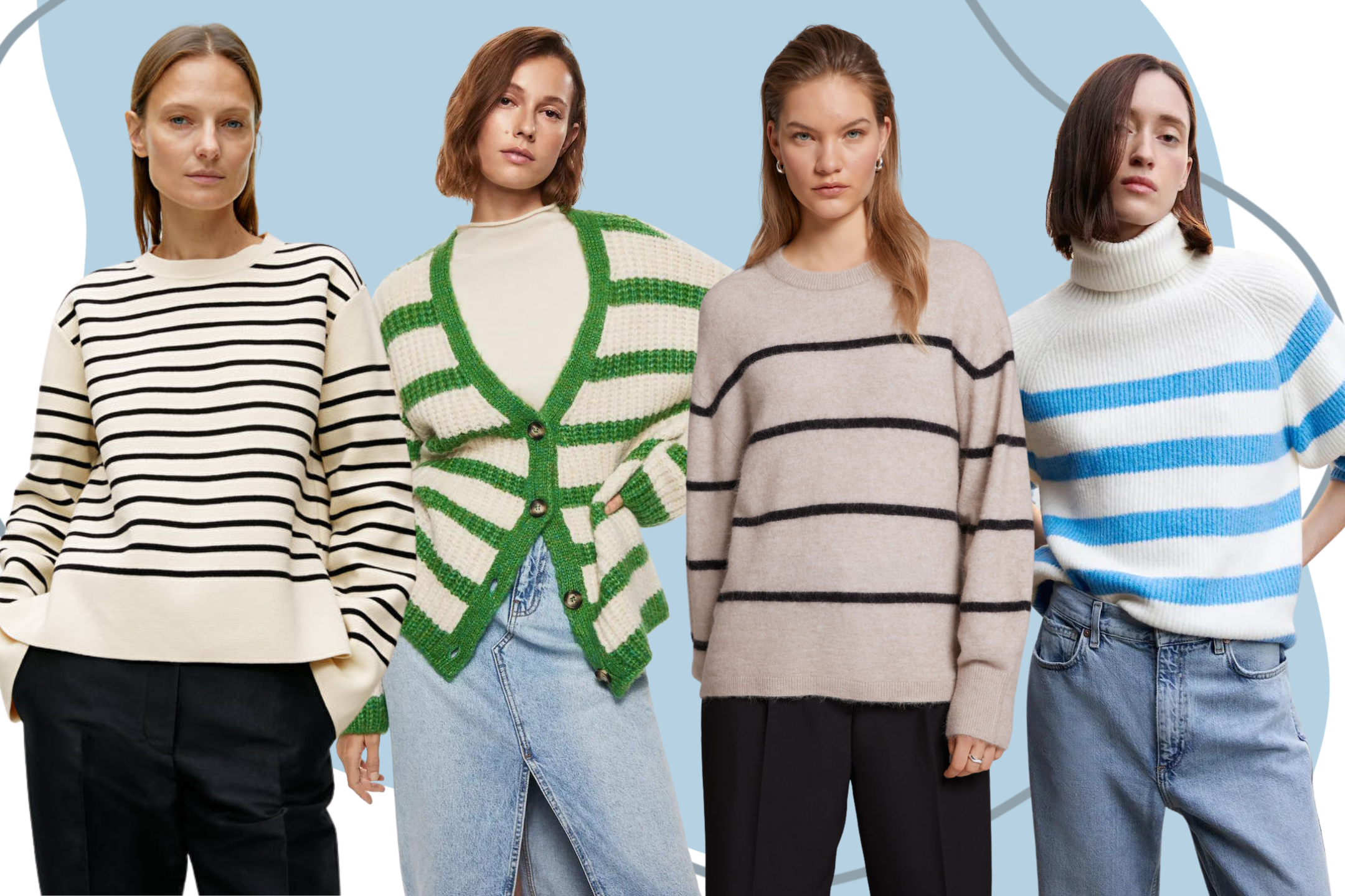 Prugasti zimski puloveri zbog kojih će svaka zimska kombinacija izgledati baš chic