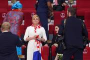 Kolinda Grabar-Kitarović plijenila je pozornost svojim modnim izborima: Na jedno mjesto stavili smo sve navijačke kombinacije