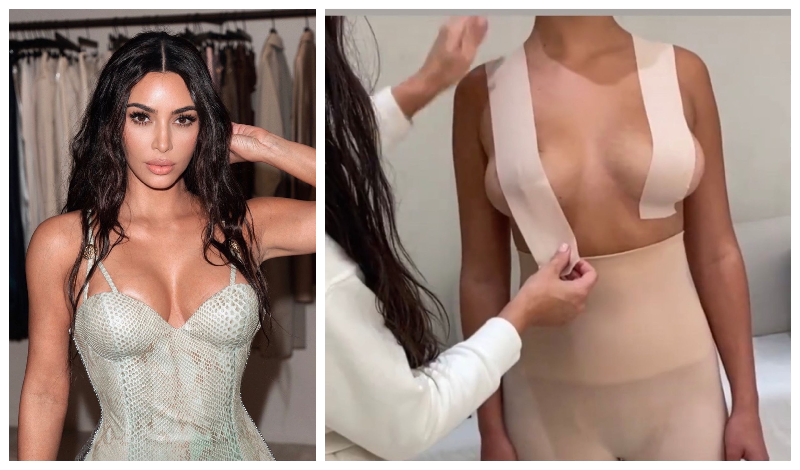 Kim Kardashian u kolekciju donjeg rublja dodala naljepnice za podizanje grudi i u videu pokazala kako se koriste