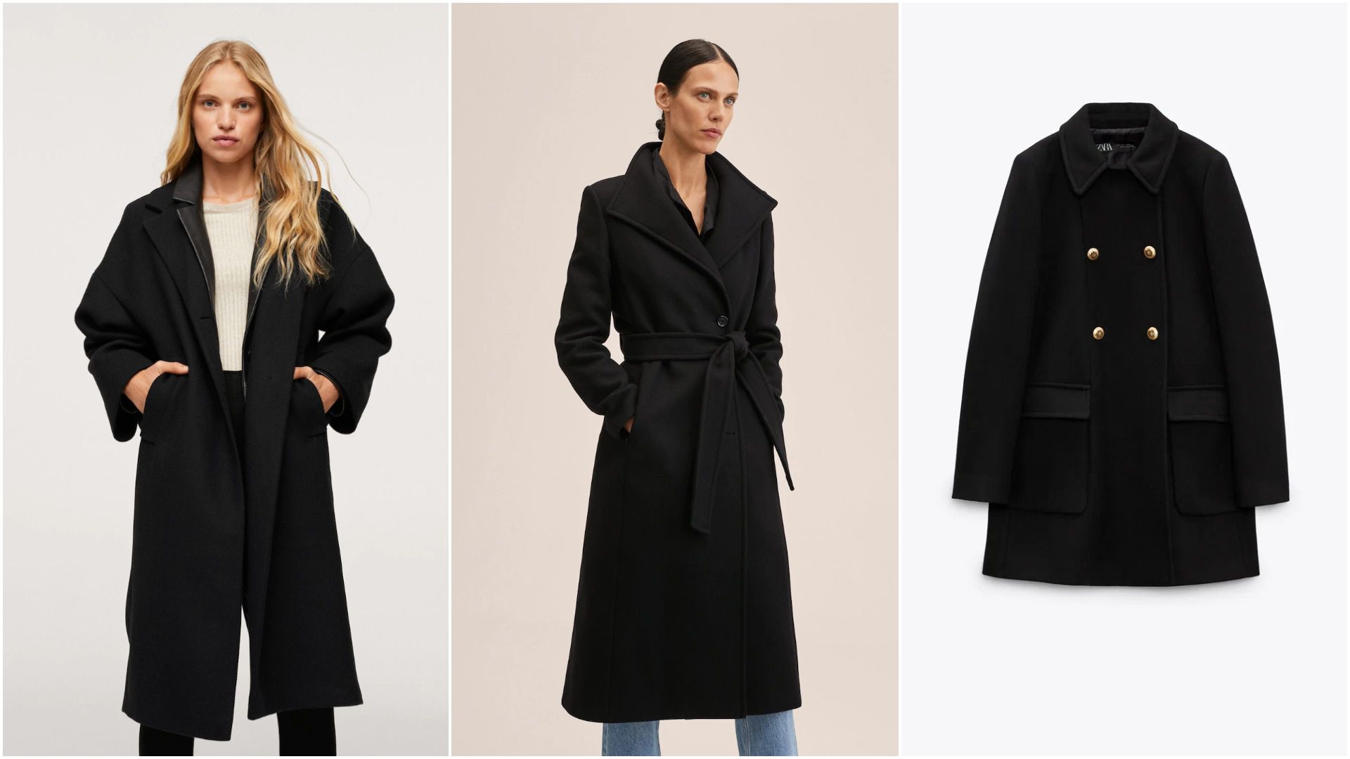 Crni kaput zimski je klasik: Jednom kad ga dodate u kolekciju, nosit ćete ga godinama!