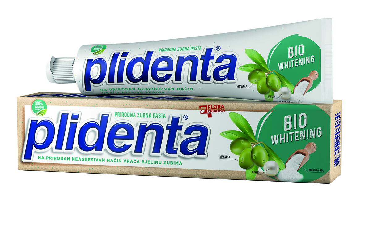 Plidenta Bio - Nove zubne paste sa 100% prirodnim ekstraktima 