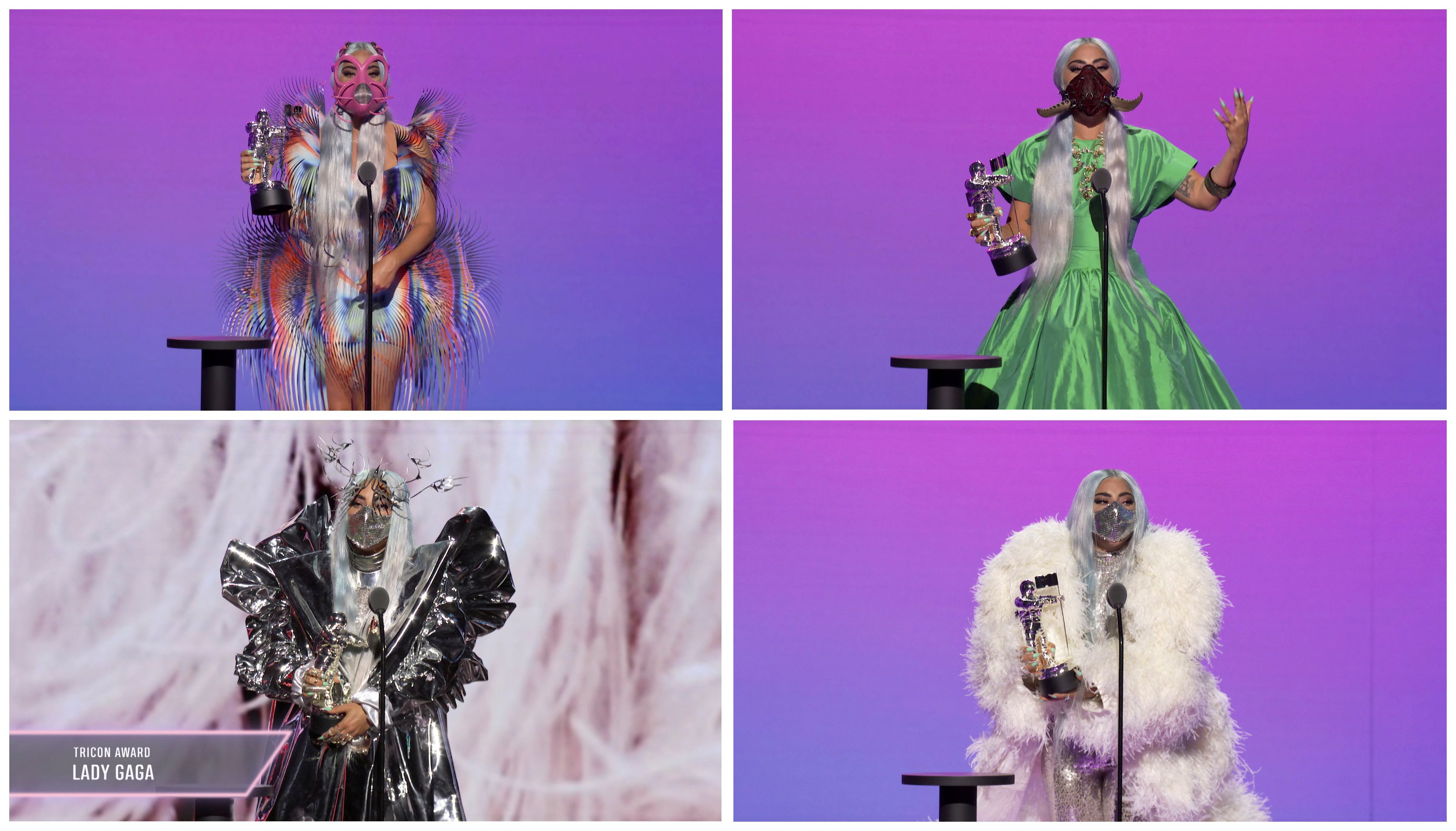 Lady Gaga zvijezda večeri: Doma je ponijela pet nagrada i ukrala pozornost otkačenim odabirom maski za lice