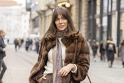 Krznene bunde hit su i ove zime, a simpatična Matea nosi efektan model s vintage prizvukom