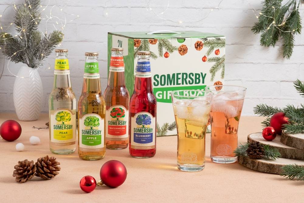 Somersby cider, čaša – dodajte malo leda i uživanje u praznicima može početi