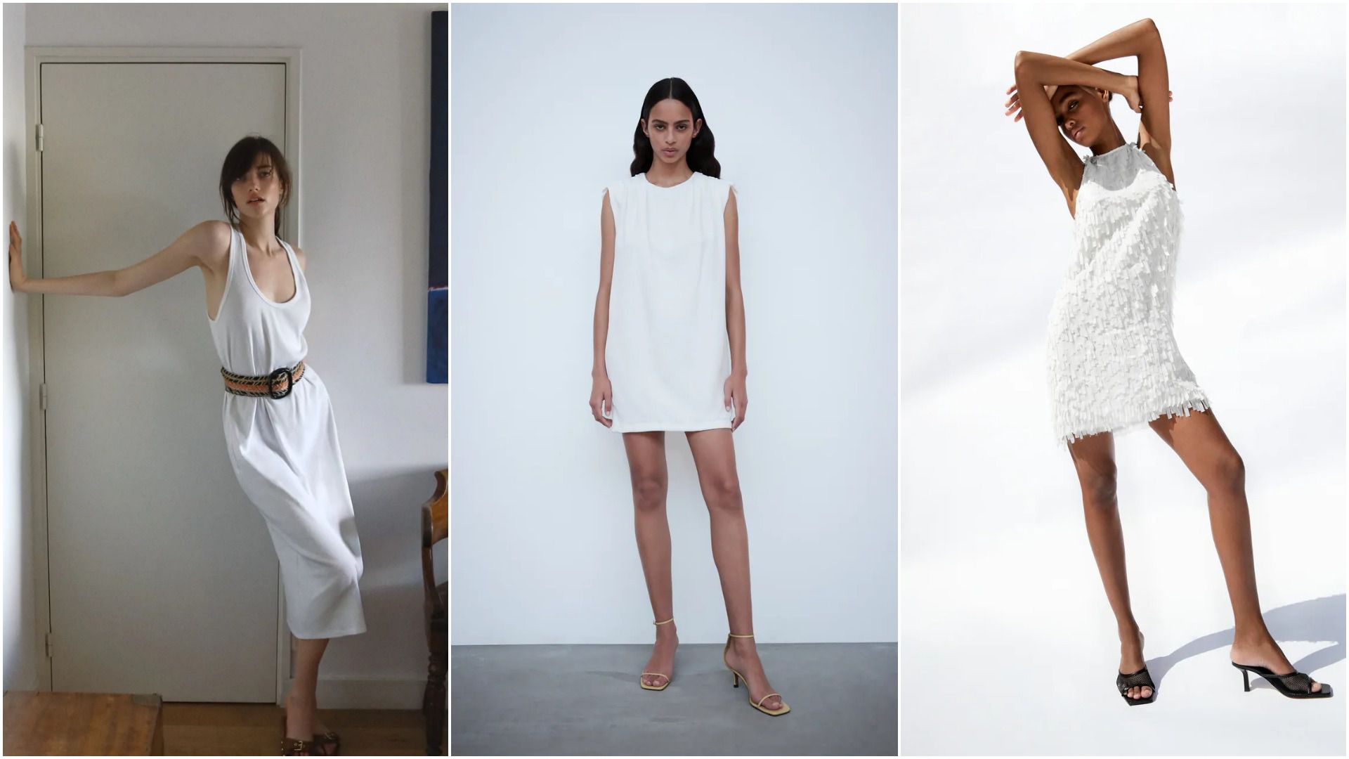 10 najljepših modela bijelih haljina s potpisom omiljenog high street brenda koje će naglasiti preplanulost