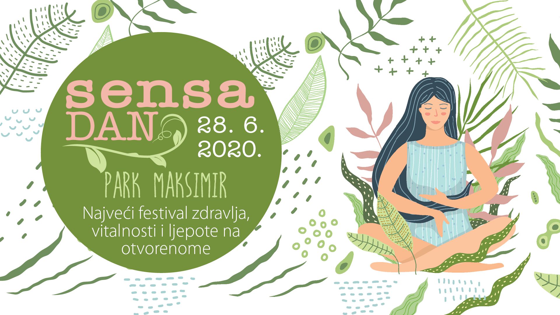 Dođite na 10. Sensa dan u Maksimiru! Uživajte u festivalu zdravlja, vitalnosti i ljepote na otvorenome