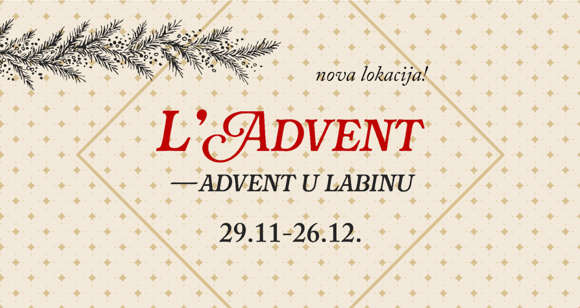 Labin nam donosi zimsku bajku - upoznajte L’Advent