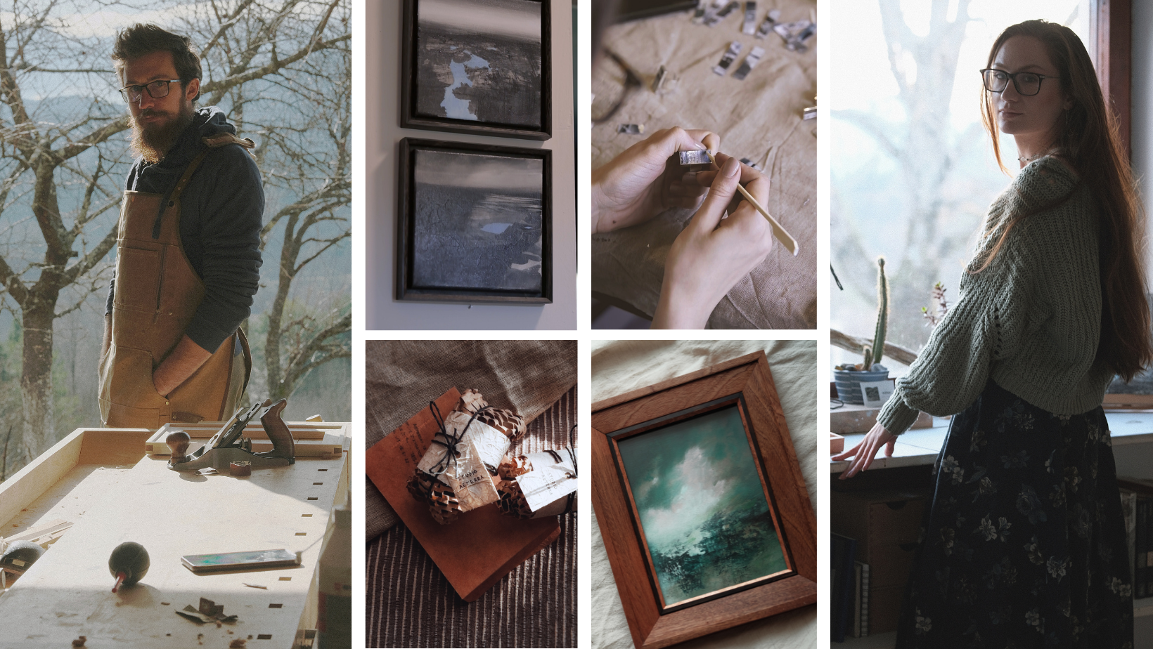 Iva i Sven supružnici su iza Studio Aeterra: Tandem koji ručno izrađene predmete pretvara u umjetnička djela