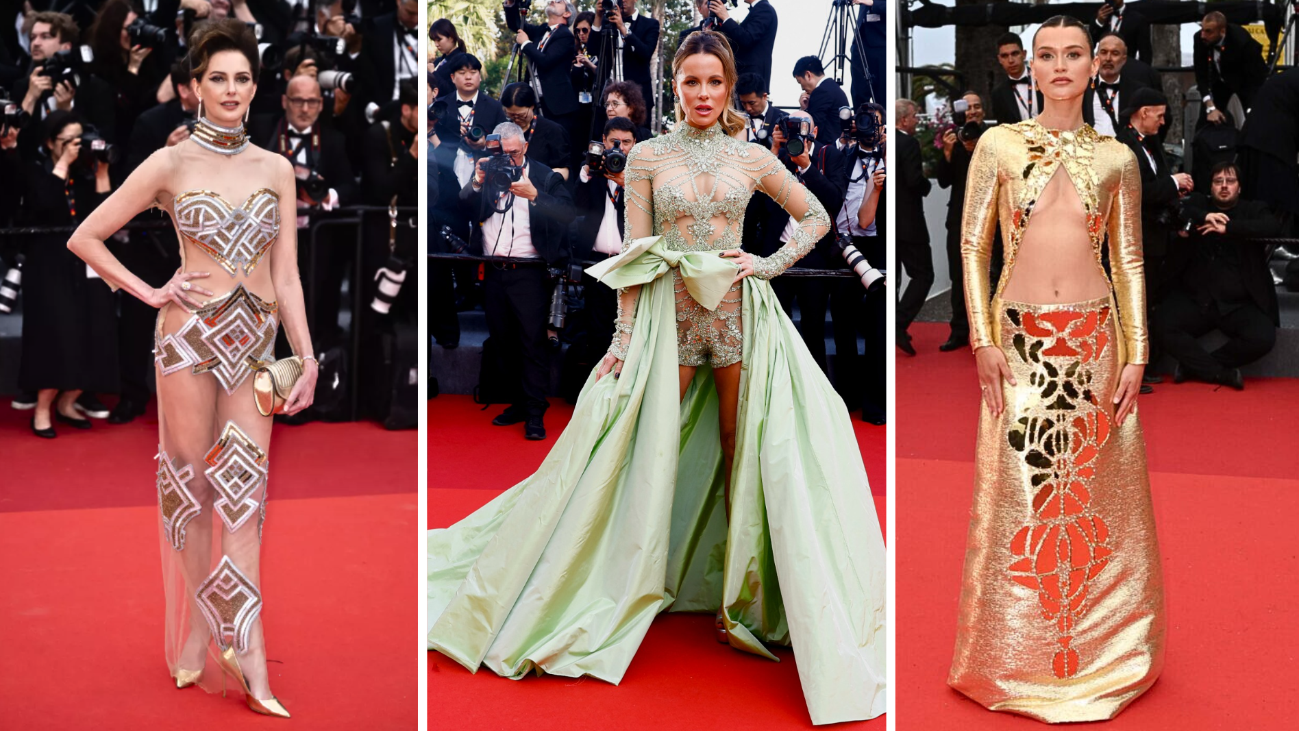 Prozirne haljine, duboki izrezi i veliki prorezi: Ovo su najhrabriji modni izbori poznatih u Cannesu