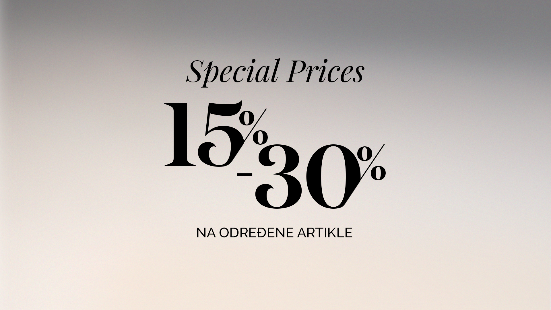 XYZ Concept Store donosi Special Prices ponudu – premium brendovi uz 15% do 30% popusta