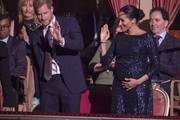 Britanci će opet negodovati? Meghan se pojavila u šljokičastoj haljini visokog proreza čija je cijena paprena