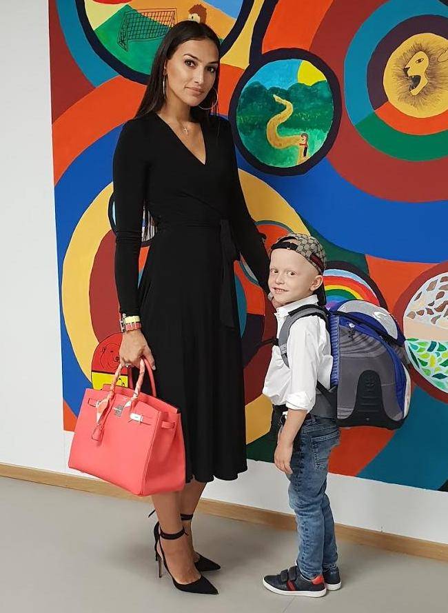 Manekenka i influencerica o sinu Davidu: "Bilo ga je strah da ne zakasni u školu pa se digao u 4 ujutro! "