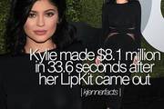 Kylie Jenner je zaradila 8.1 milijun $ u 33.6 sekunde!