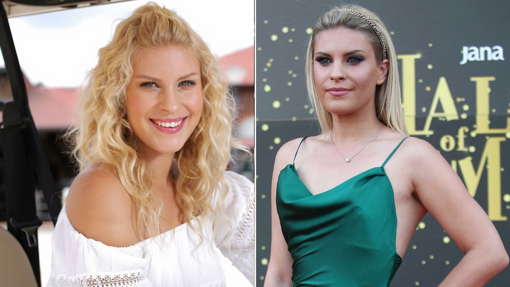 Katarina Baban nekad i sad: Kako se domaća glumica i dizajnerica mijenjala tijekom godina