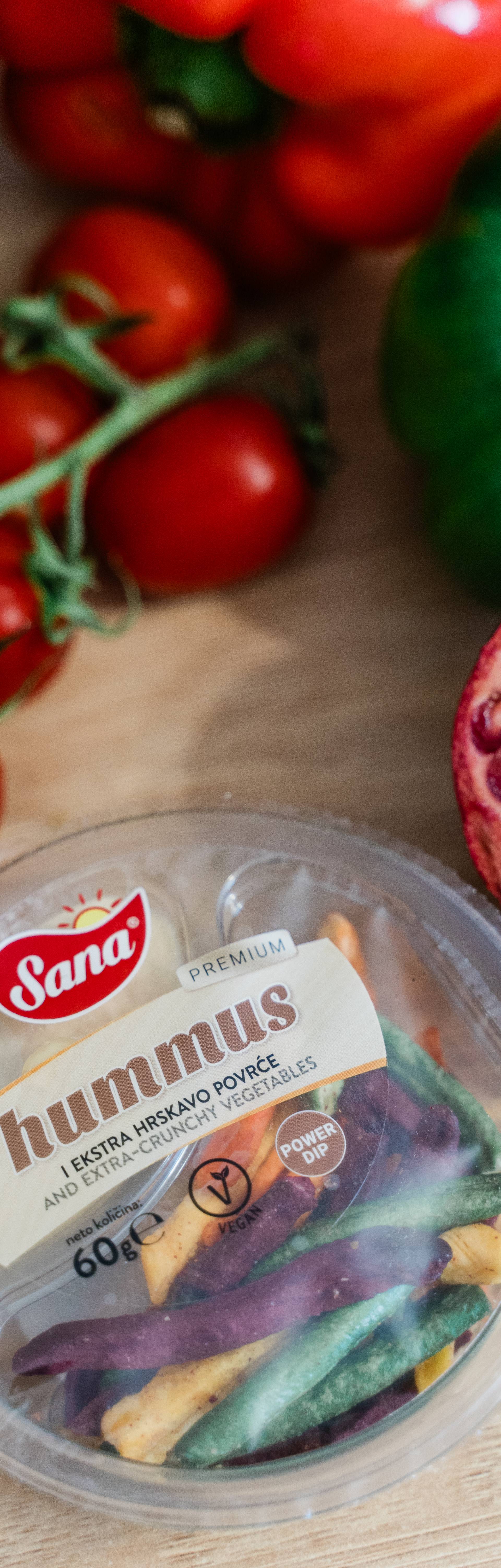 Novi hit među zdravim zalogajima: Hummus s ekstra hrskavim povrćem