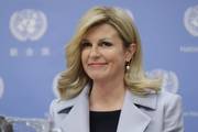 Modno osvježenje: Kolinda Grabar Kitarović u hit boji i s mladenačkom frizurom