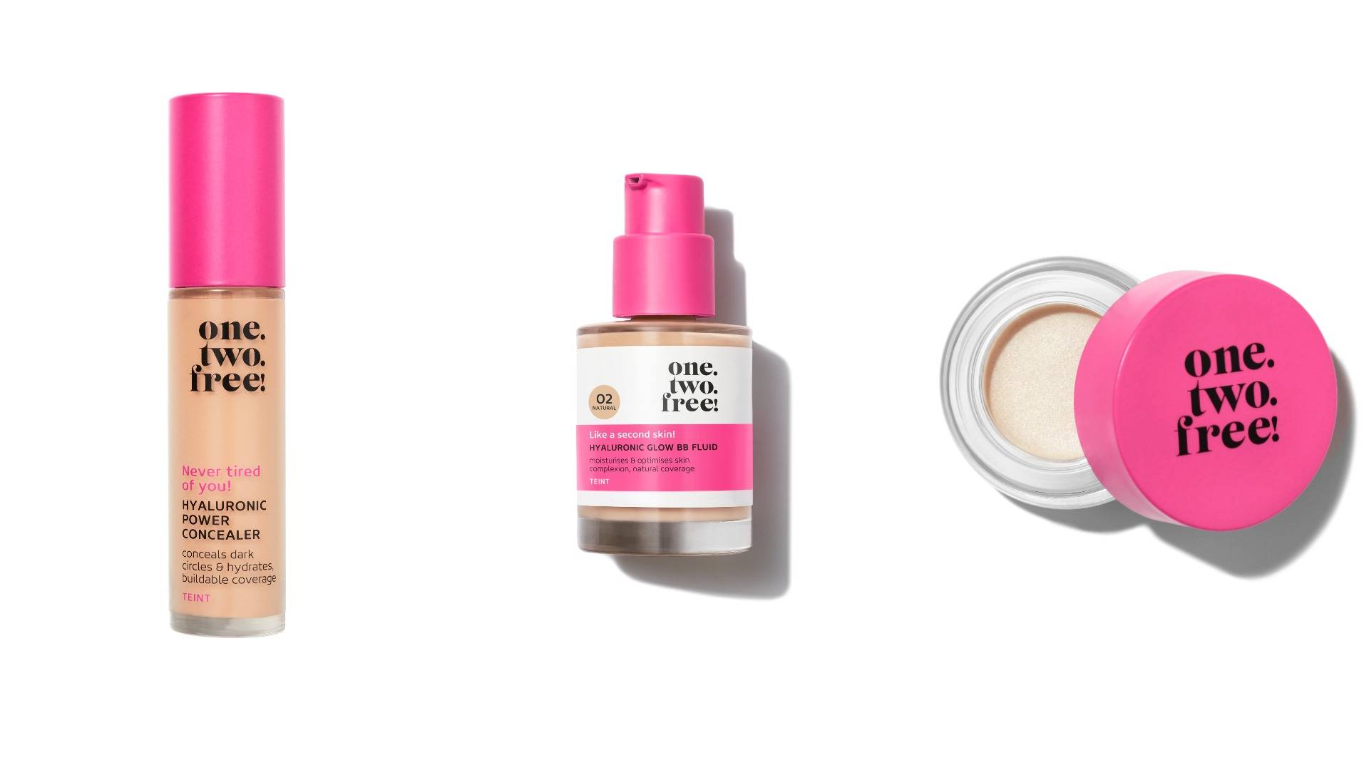 one.two.free! je kreirao make-up liniju. Ovo su noviteti koje jednostavno  morate isprobati!