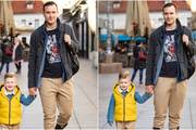 Stylish tata i njegov sinčić bili su glavne zvijezde špice u matchy-matchy odjevnim kombinacijama