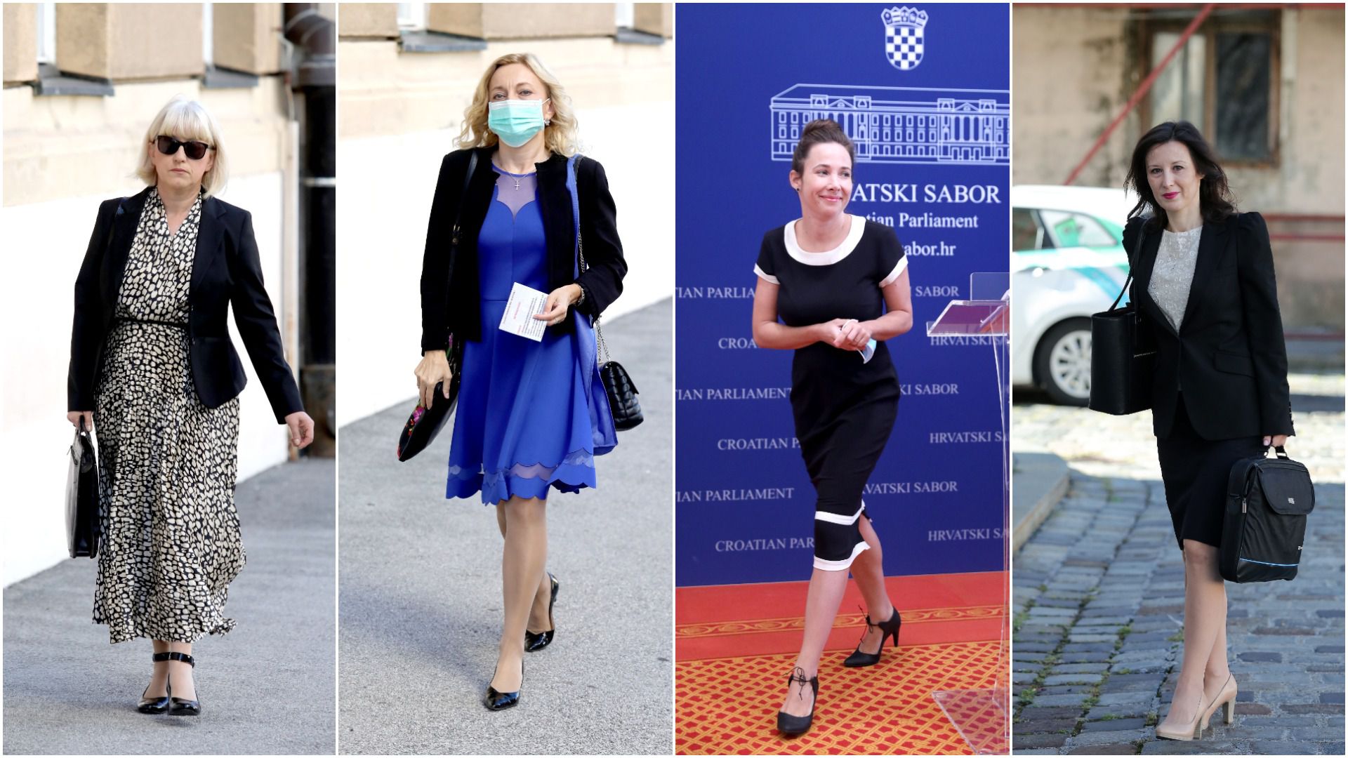 Selak Raspudić odabrala retro kroj, Petir je 'overdressed', a jedna je zastupnica odabrala super outfit za poslovni stil