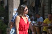 Dama u dugoj crvenoj haljini ukrala je show na zagrebačkoj špici