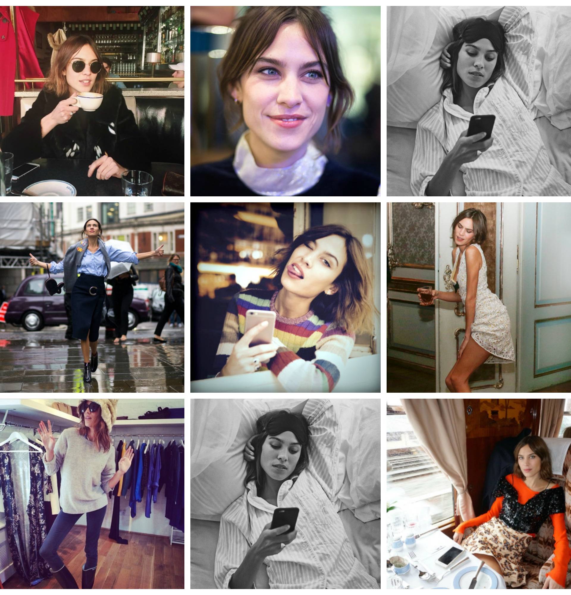 Instagram dnevnik: Alexa Chung