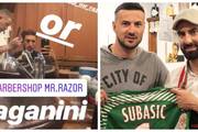 Kod barbera Ivana brade i frizure uređuju Subašić, Vrsaljko, Borna Ćorić i drugi sportaši