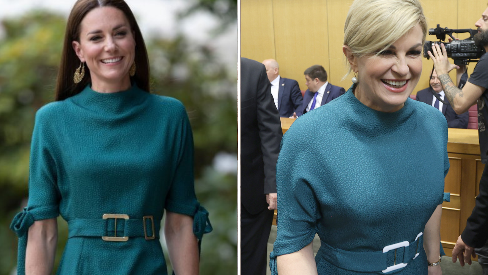 Kolinda Grabar-Kitarović za sjednicu Sabora bira dizajnersku haljinu koju je nosila i princeza Kate Middleton