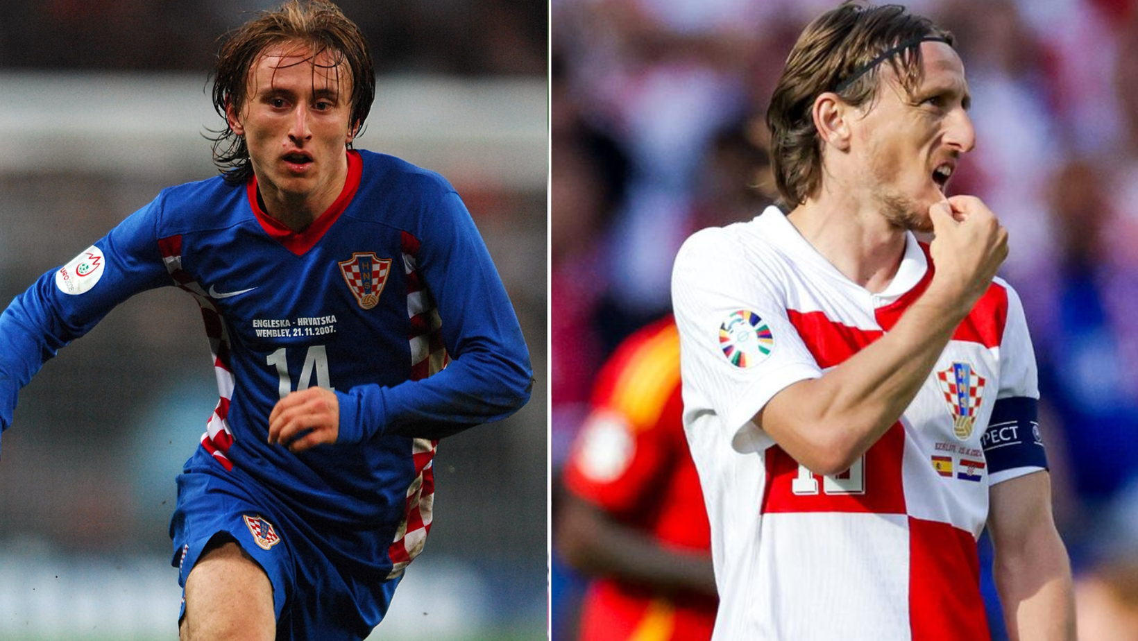 Luka Modrić nekad i sad: Kako se jedan od najuspješnijih hrvatskih nogometaša mijenjao tijekom godina