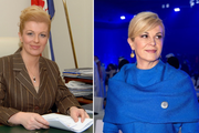 Danas je rođendan Kolinde Grabar-Kitarović: Evo kako se bivša predsjednica mijenjala tijekom godina