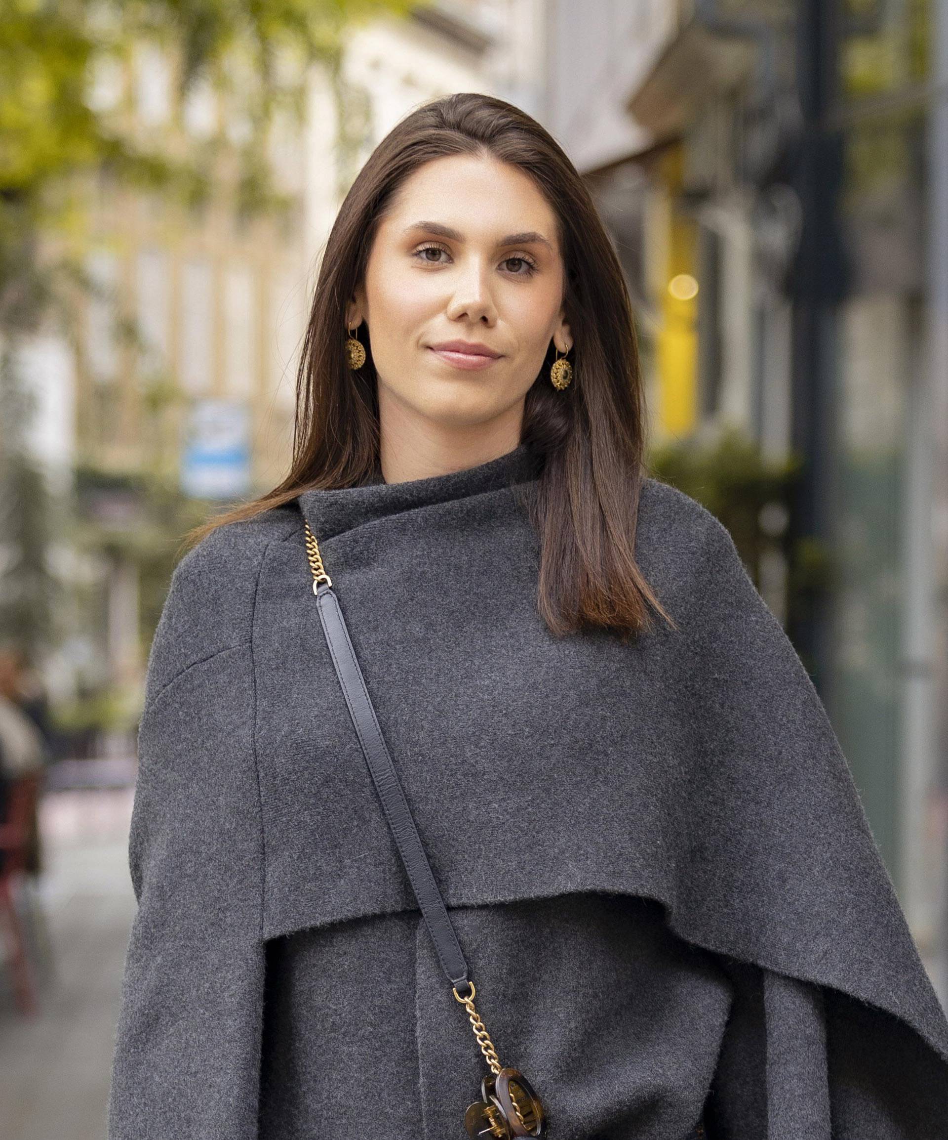 Ne vidimo često ovako dobar pončo, kakav je odabrala Marta: 'Za ovu kombinaciju me inspiriralo tmurno vrijeme'