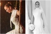 Na raskošnom vjenčanju Jennifer Lopez nosila tri vjenčanice: Za jednu je potrošeno čak 500 metara materijala