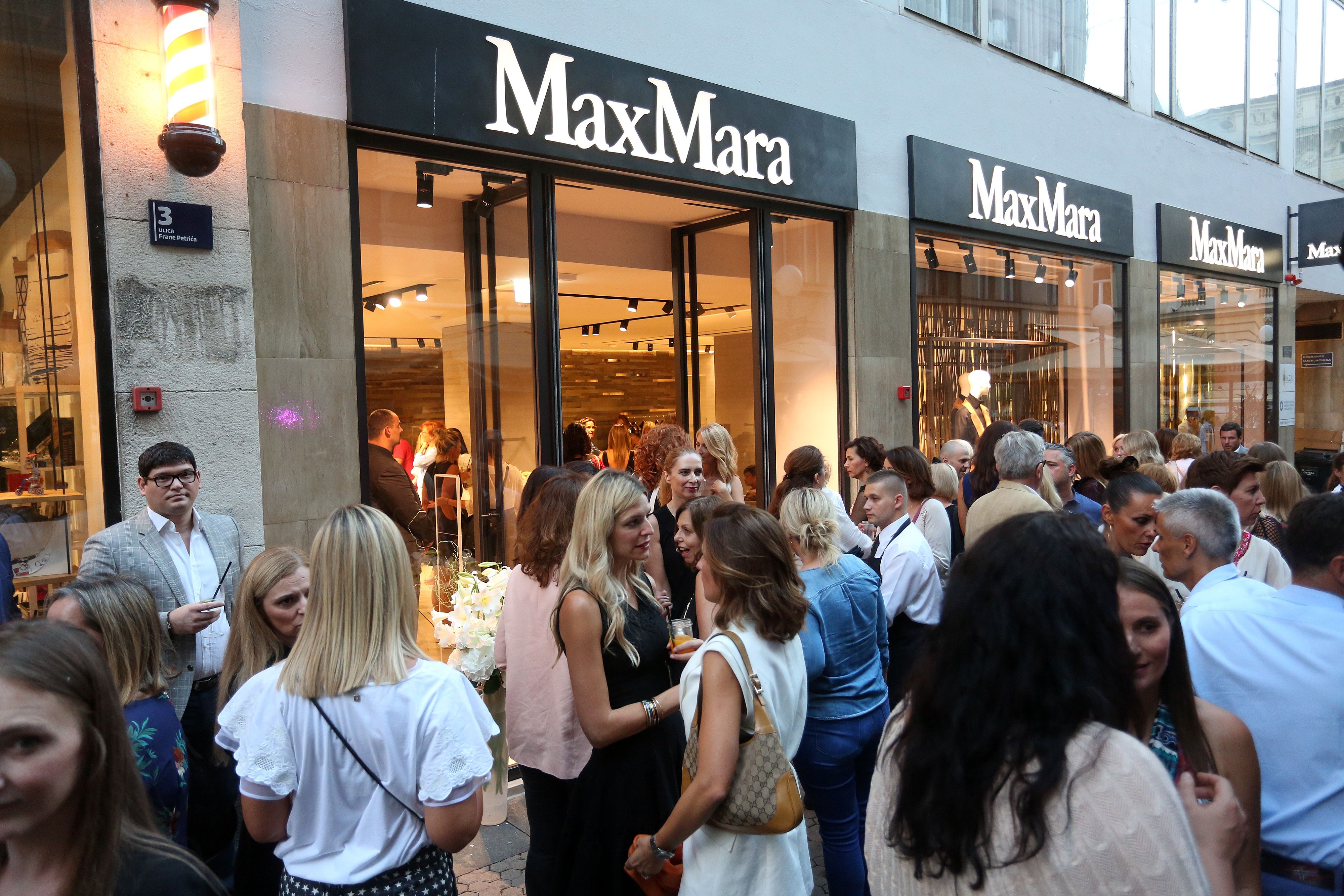 Pogledajte kako je bilo na otvorenju trgovine Max Mara i što vas čeka unutra! 
