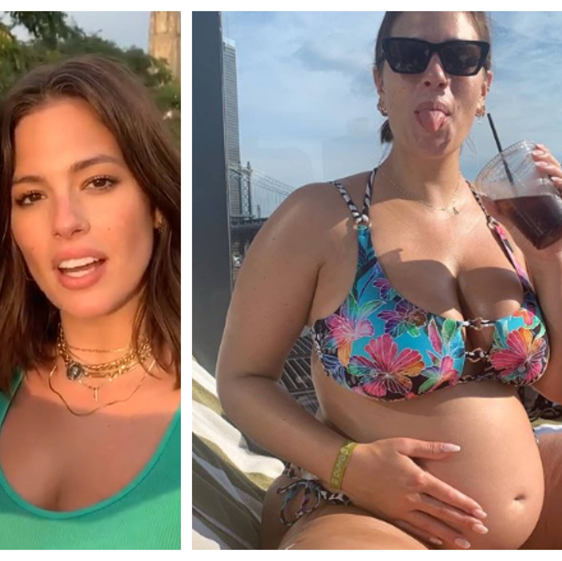 Plus size model Ashley Graham je najkul trudnica ikada!