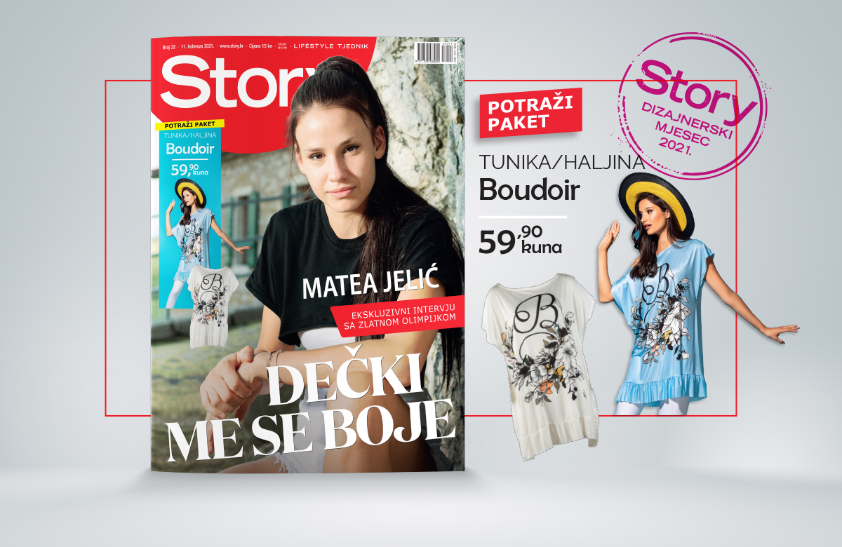 Novi Story dizajnerski paket koji se ne propušta – romantična Boudoir tunika/haljina!