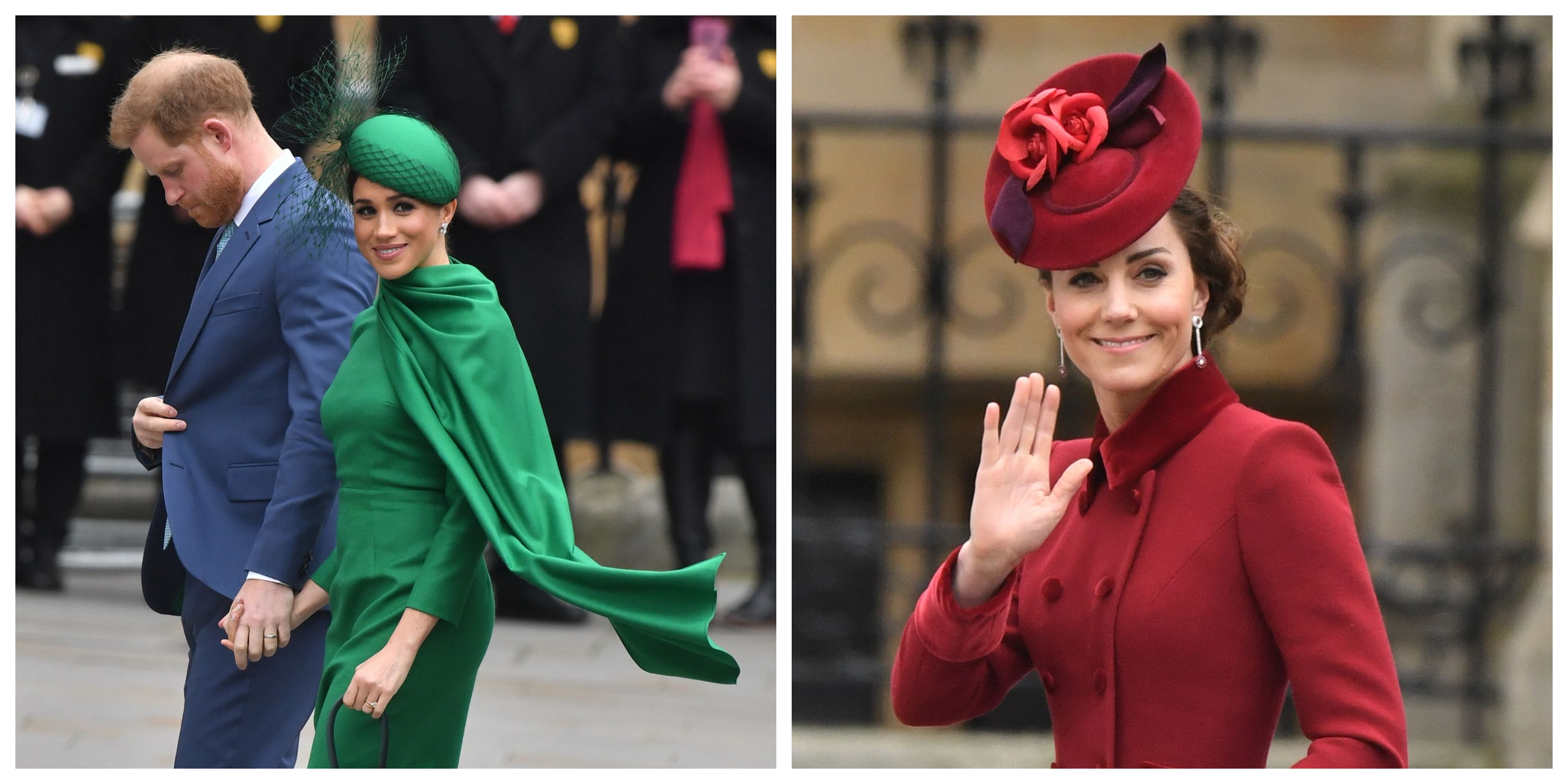 Kate u crvenom ili Meghan u zelenom: Koja je vojvotkinja pokazala bolji outfit?