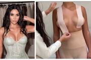 Kim Kardashian u kolekciju donjeg rublja dodala naljepnice za podizanje grudi i u videu pokazala kako se koriste