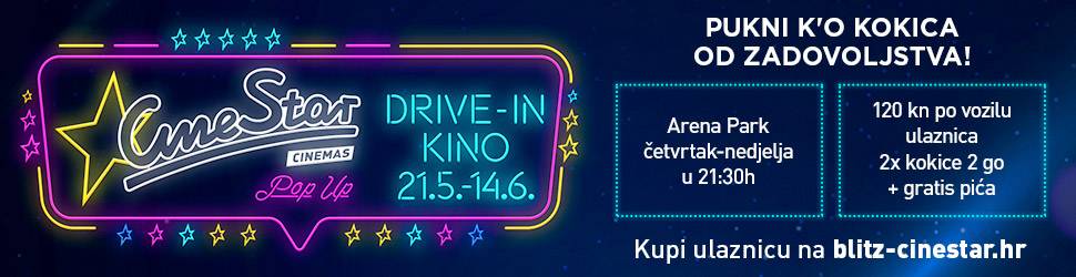 Ljubitelji filmova i odlaska u kino, pozor! Cinestar pokreće pop-up drive-in kino u Zagrebu