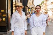 Ove dvije dame gradom su prošle u gotovo istom odličnom stylingu 