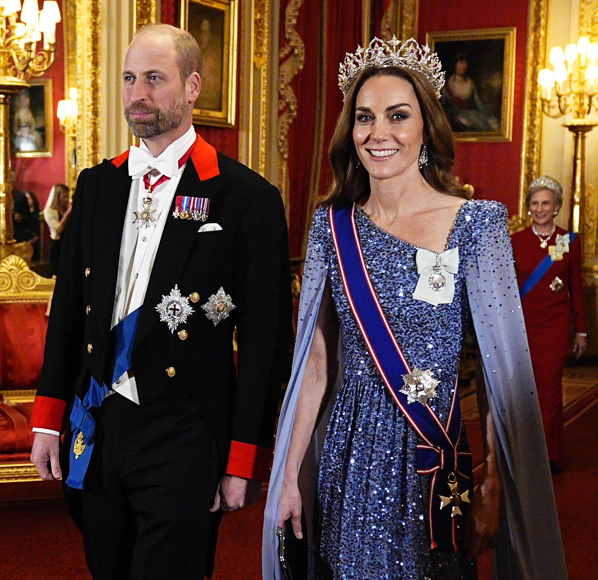 Kate Middleton zasjenila sve na državnom banketu: Povijesna tijara kraljice Viktorije zablistala nakon gotovo 20 godina