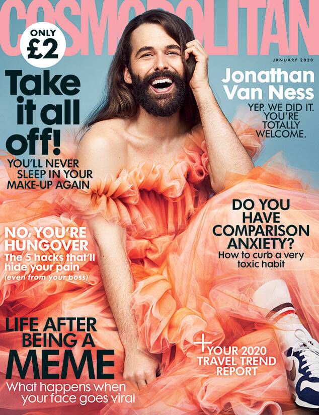 Američki voditelj i frizer u raskošnoj haljini krasi naslovnicu novog broja britanskog Cosmopolitana
