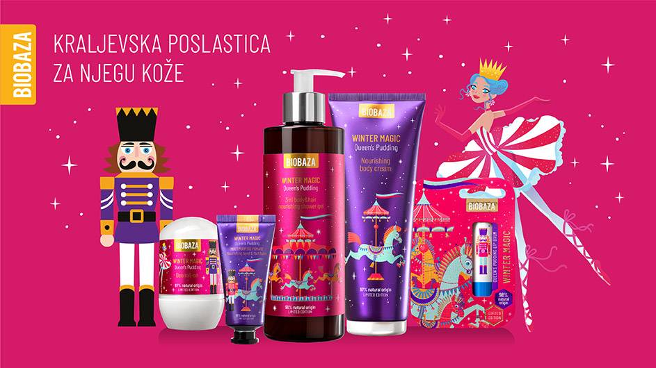 Biobaza Winter Magic: Kraljevska poslastica za njegu kože