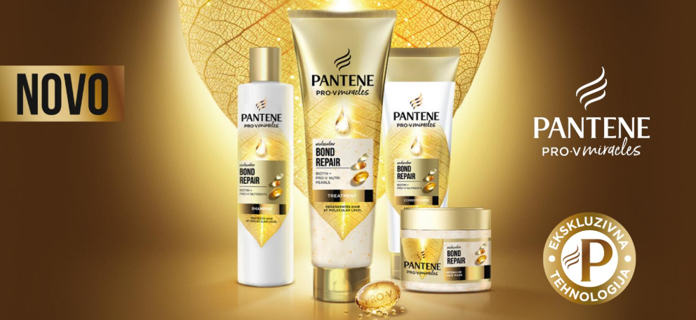 Pantene predstavlja novu liniju Molecular Bond Repair s perlicama Pro-V Nutri