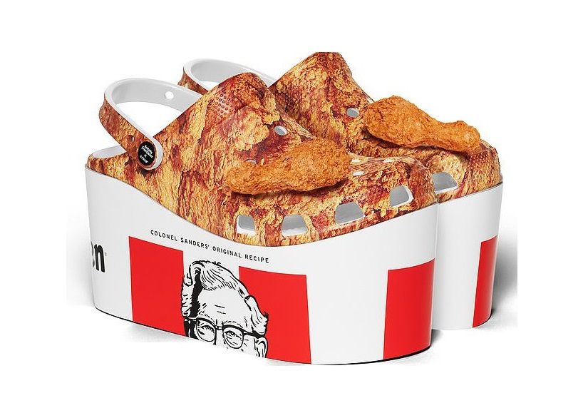 Udružili se Crocs i KFC: Novi modeli izgledaju poput ukusne košare s piletinom! Čak tako i miriše